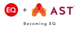 EQ + AST logo